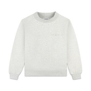 PARKE Embossed Mock Neck Sweatshirt